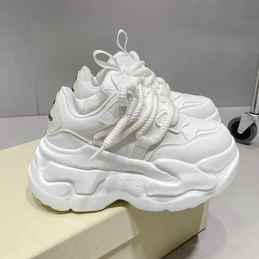 Sneakers casual outdoor con para alta e lacci da donna - Sneakers donna ATREND