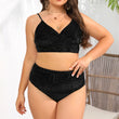 Bikini due pezzi reggiseno e mutande con stampa leopardata da donna - Costumi ATREND