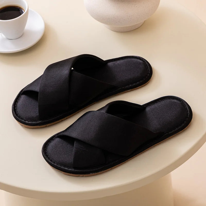 Ciabatte indoor con fascia intrecciata da donna - Ciabatte donna ATREND
