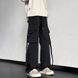 Pantaloni cargo casual multi tasche da uomo - Pantaloni uomo ATREND