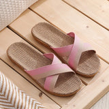 Ciabatte casual con fascia bicolore da donna - Ciabatte donna ATREND