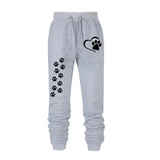 Pantaloni sportivi casual con fascia elastica e stampa animale da donna - Pantaloni sportivi donna ATREND
