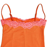 Abito longuette patchwork con bordo a contrasto da donna ATREND