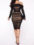 Abito lounguette plissettato da donna ATREND