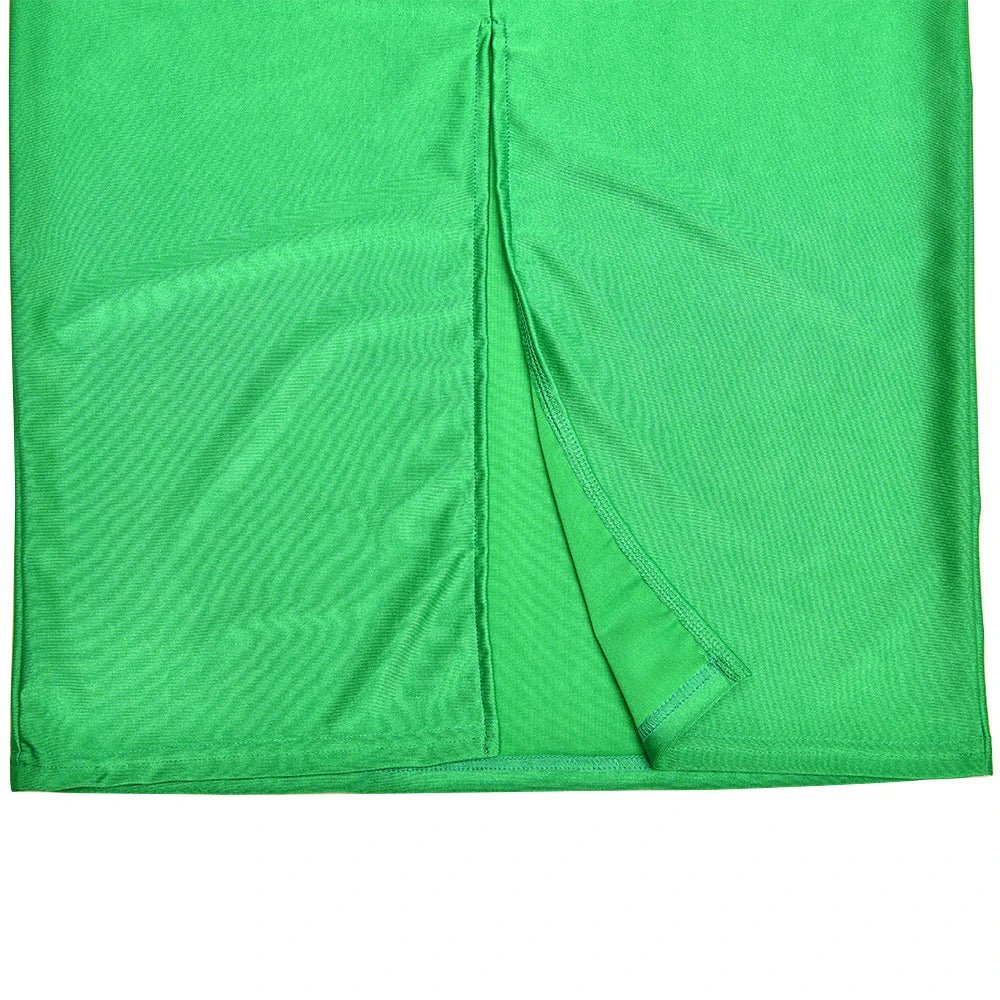 Abito lungo a fascia con brillantini in vita da donna ATREND