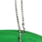 Abito lungo a fascia con brillantini in vita da donna ATREND