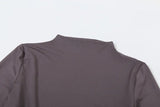 Abito lungo a maniche lunghe con fascia plissettata da donna ATREND