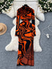 Black/Orange