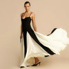 Abito lungo bicolor da donna ATREND