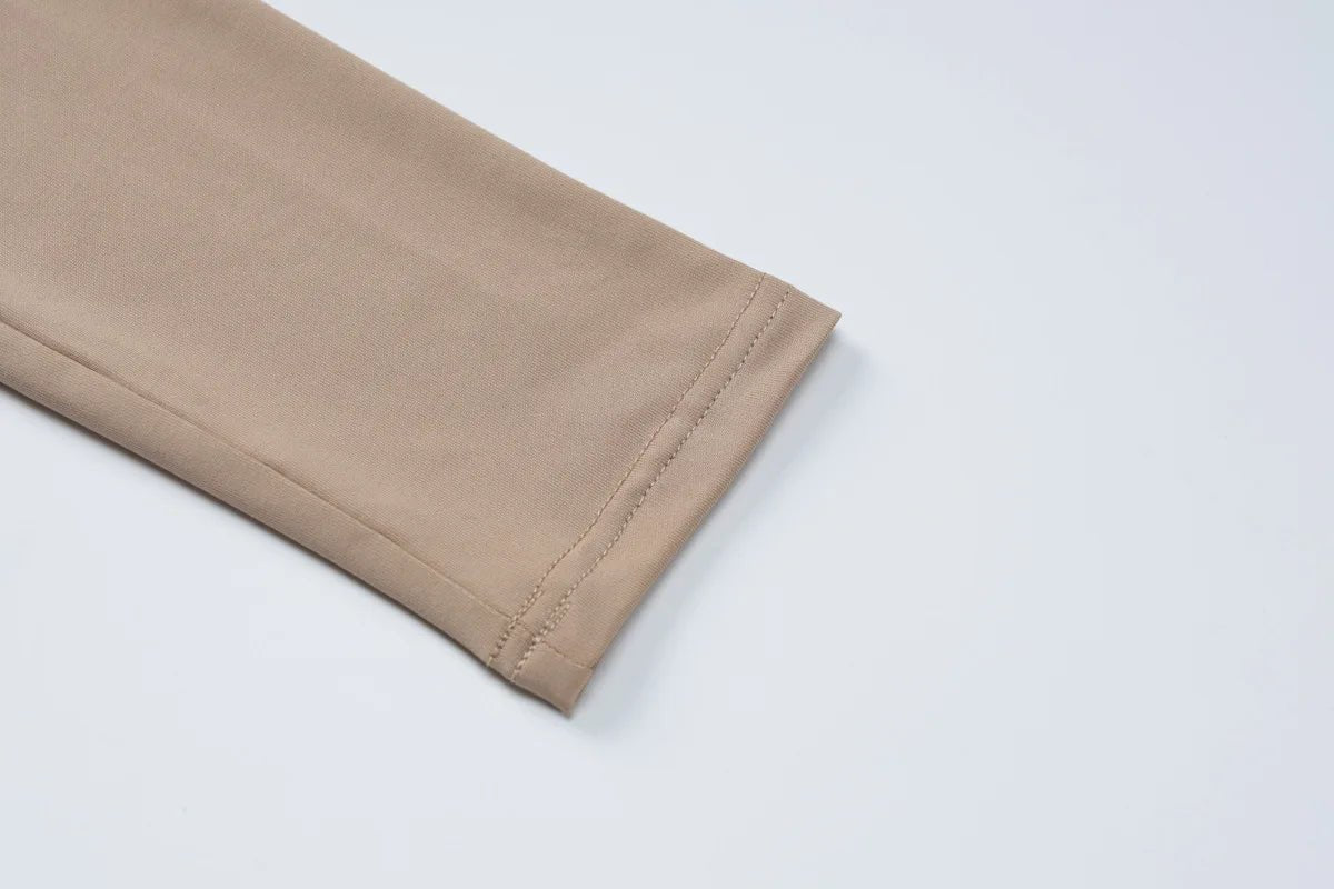 Abito lungo casual a maniche lunghe da donna ATREND