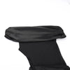 Abito lungo con nastro patchwork mono spalla da donna ATREND