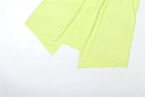 Abito lungo plissettatto con spacco laterale da donna ATREND