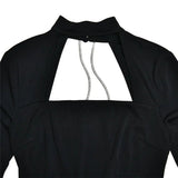 Abito lungo scavato con catene da donna ATREND