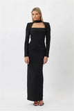 Abito lungo scavato con catene da donna ATREND