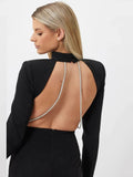 Abito lungo scavato con catene da donna ATREND