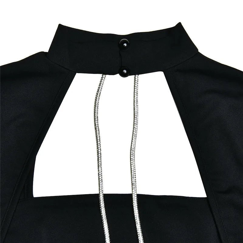 Abito lungo scavato con catene da donna ATREND