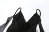 Abito lungo scavato con code laterali da donna ATREND