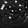 Abito lungo trasparente in rete glitterata da donna ATREND