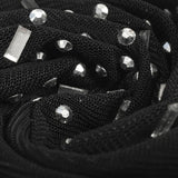 Abito lungo trasparente in rete glitterata da donna ATREND