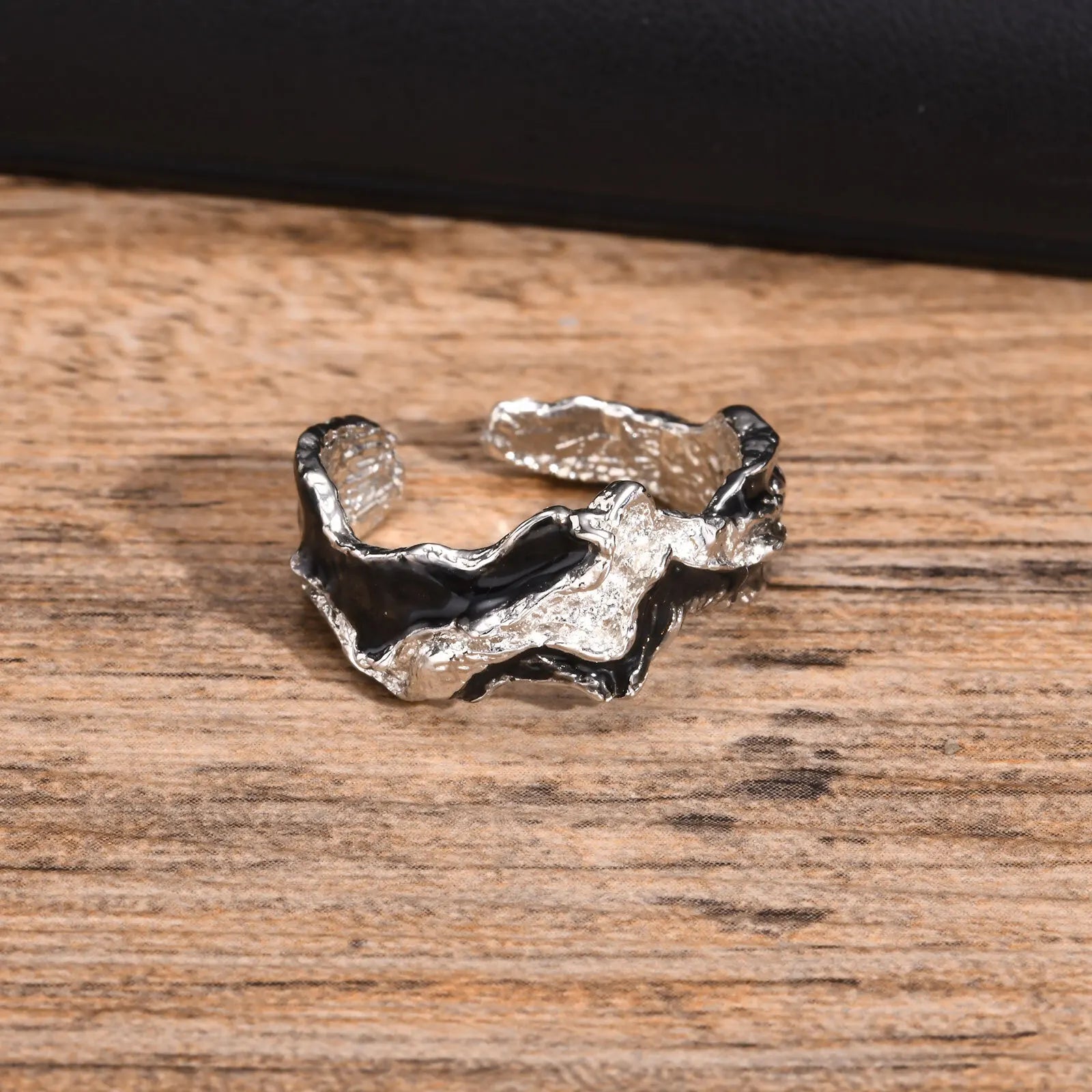 Anello aperto geometrico da uomo ATREND