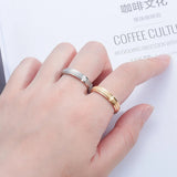 Anello casual satinato da donna - anelli ATREND