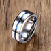 Silver/Blue
