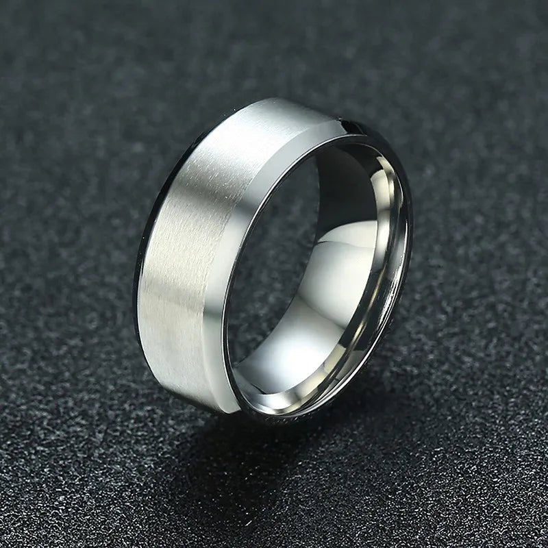 Anello in acciaio inox da uomo ATREND