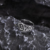 Anello in acciaio inox geometrico da uomo ATREND