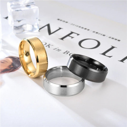 Anello in titanio casual da donna - anelli ATREND