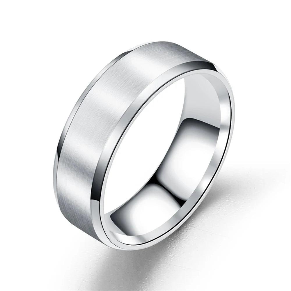Anello in titanio casual da donna - anelli ATREND