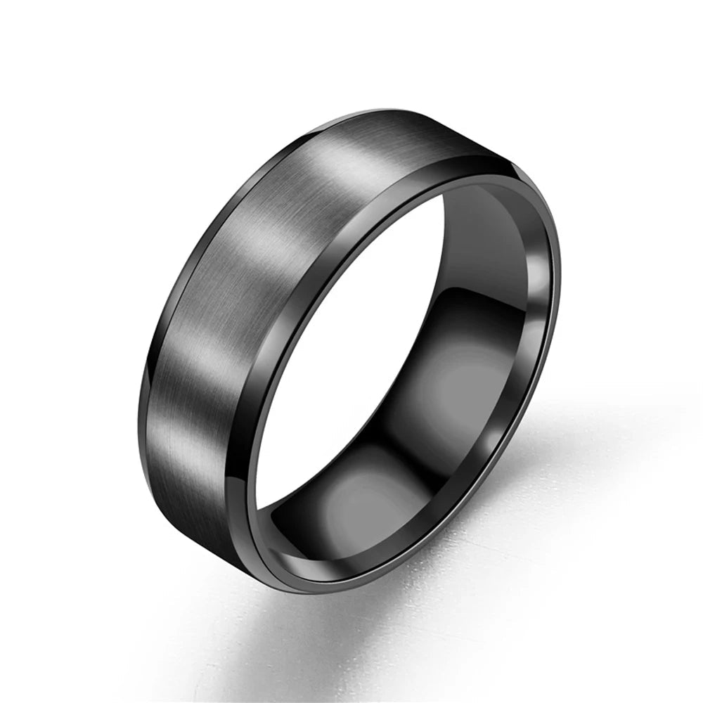 Anello in titanio casual da donna - anelli ATREND