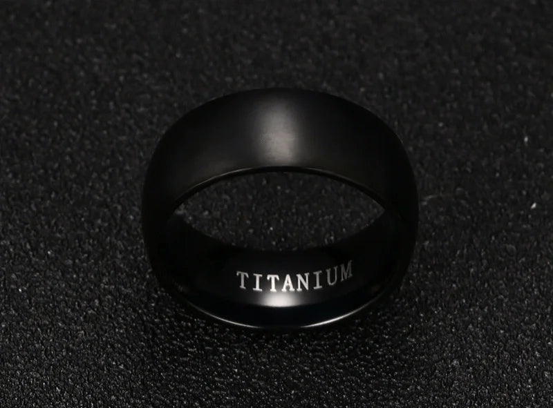 Anello in titanio casual da uomo ATREND