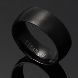 Anello in titanio casual da uomo ATREND