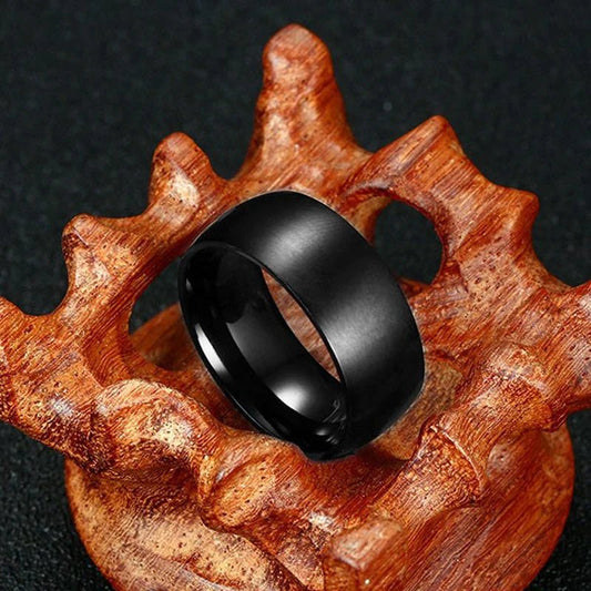 Anello in titanio casual da uomo ATREND