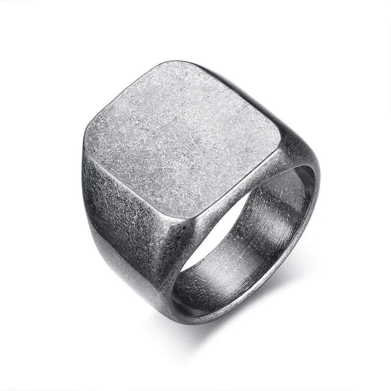 Anello punk geometrico da uomo ATREND