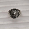 Anello vintage con aquila in acciaio da uomo ATREND