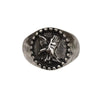Anello vintage con aquila in acciaio da uomo ATREND
