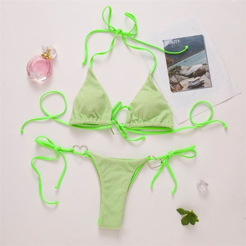Bikini a cuore sexy reggiseno & mutande - costumi ATREND