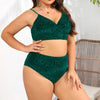 Bikini due pezzi reggiseno e mutande con stampa leopardata da donna ATREND