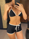 Bikini due pezzi reggiseno e pantaloncini da donna ATREND