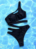Bikini intero a fascie scavato da donna - costumi ATREND