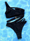 Bikini intero a fascie scavato da donna - costumi ATREND