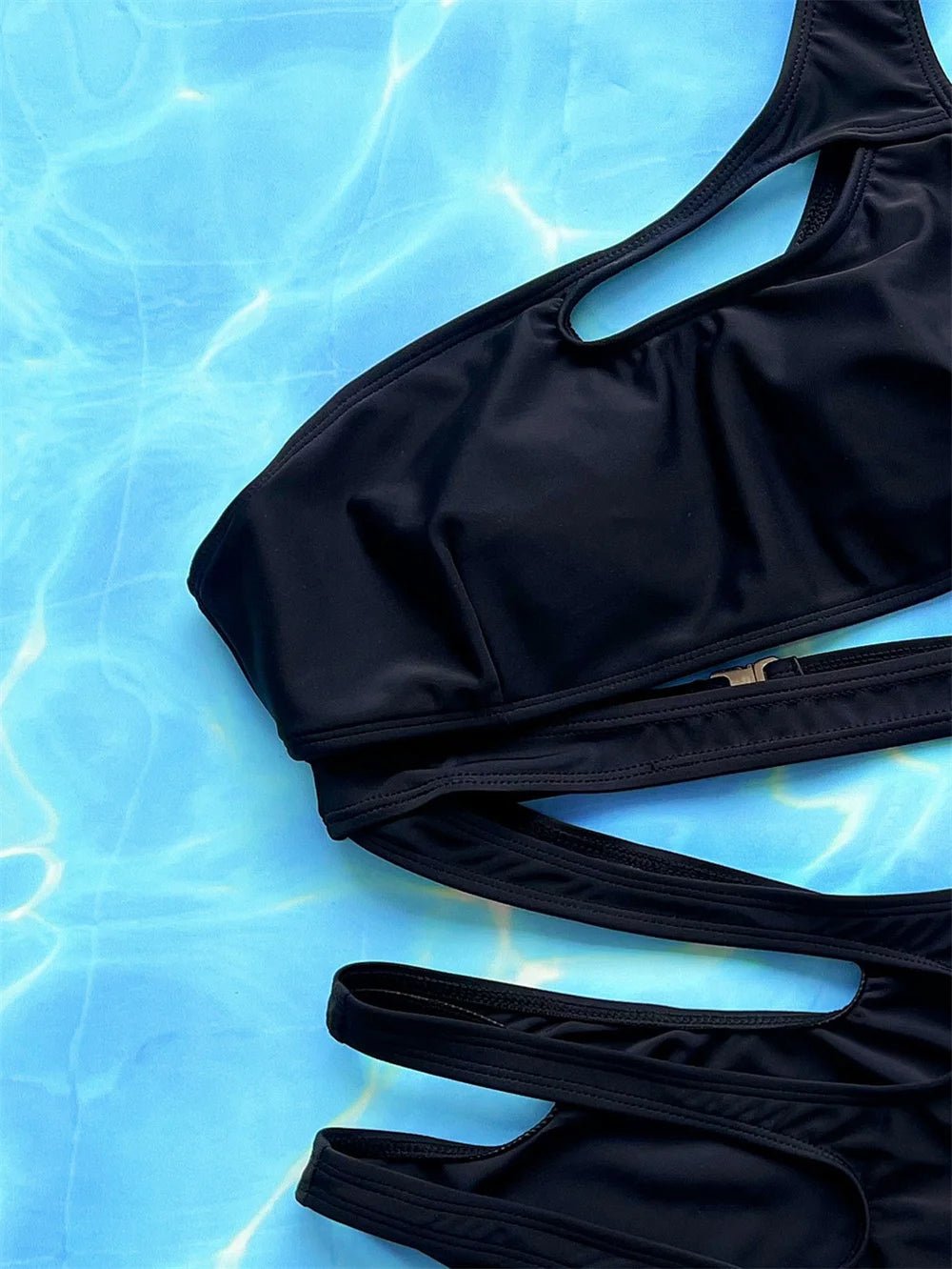 Bikini intero a fascie scavato da donna - costumi ATREND