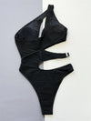 Bikini intero asimmetrico scavato da donna ATREND