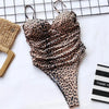 Bikini intero casual con stampa animale da donna ATREND