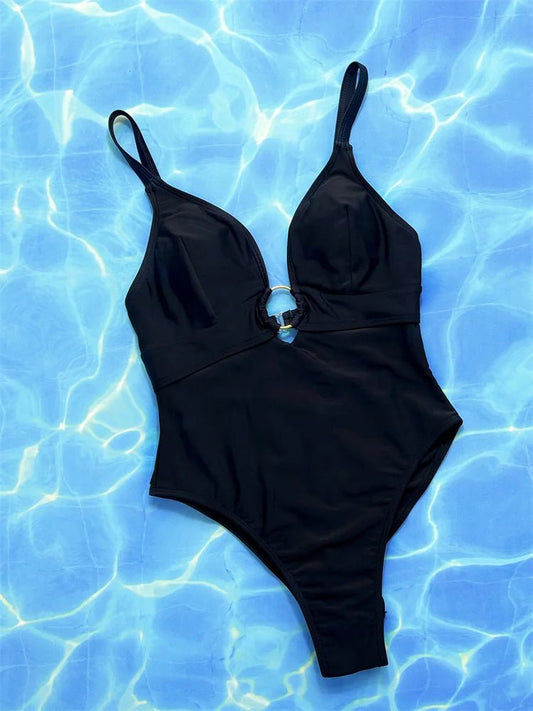 Bikini intero casual intrecciato da donna - costumi ATREND