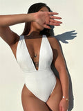Bikini intero casual scavato da donna - costumi ATREND