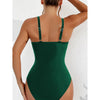 Bikini intero patchwork con trasparenze da donna ATREND