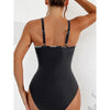 Bikini intero patchwork con trasparenze da donna ATREND