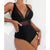 Bikini intero patchwork con trasparenze da donna ATREND